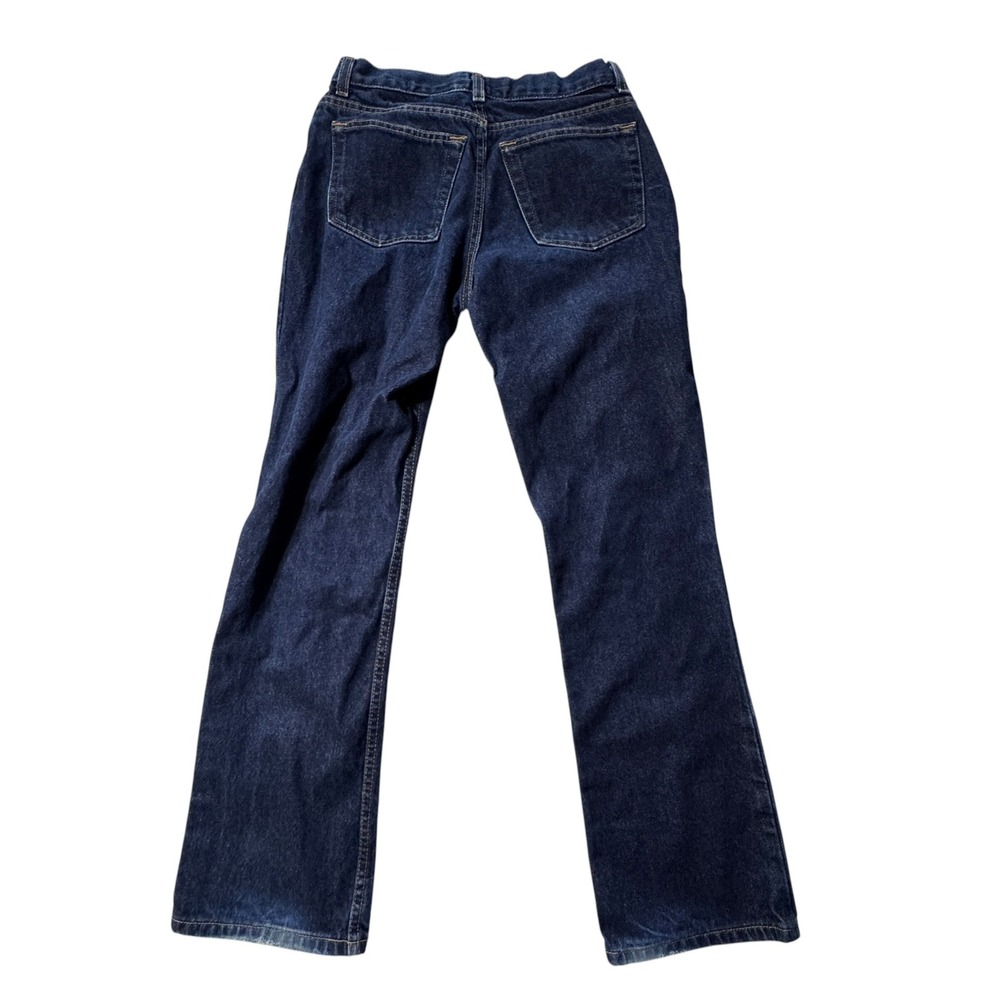 Old Navy Blue Jeans Womens 27 Dark Wash Straight Leg 90s Y2K Grunge Retro